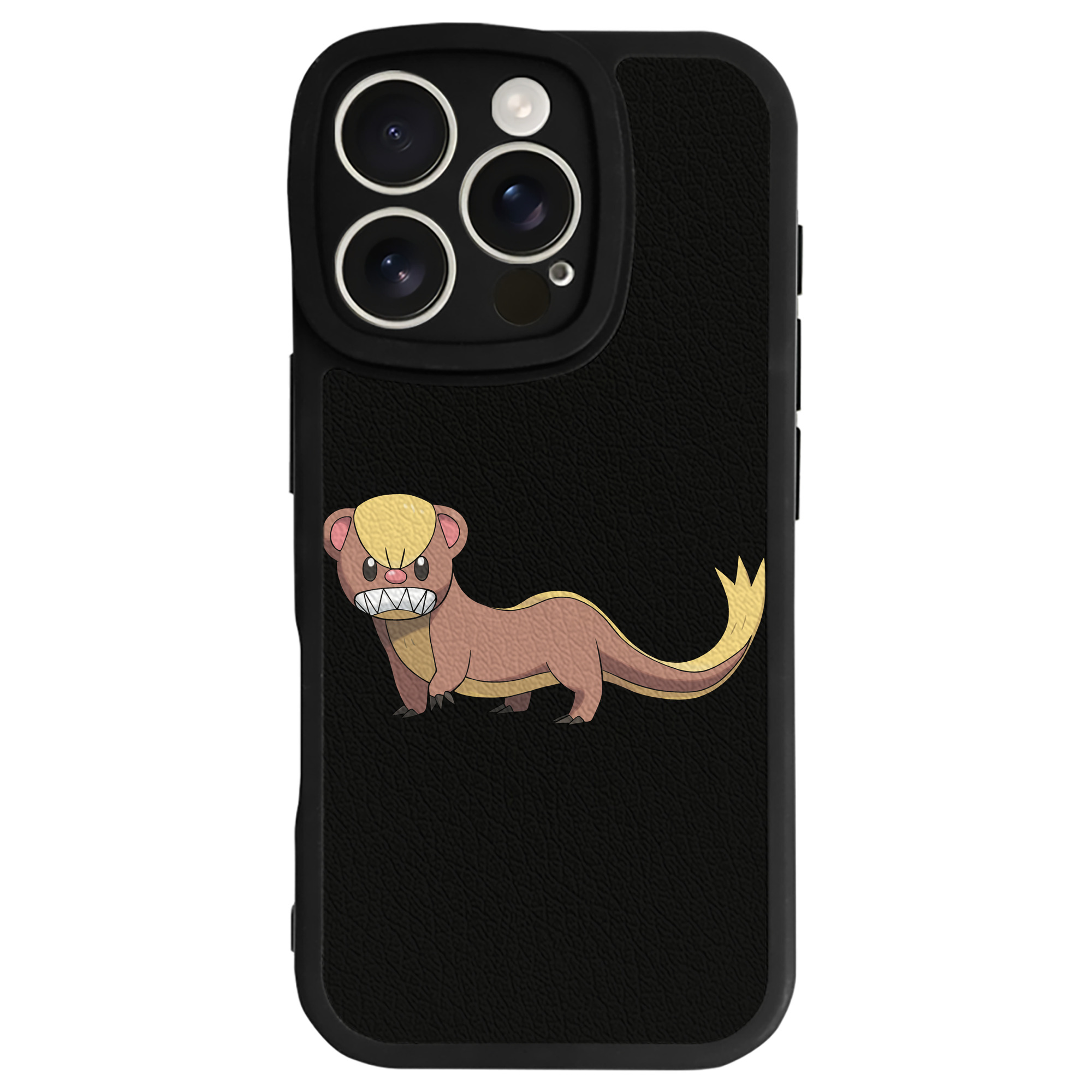 （画像用） ポケットモンスター Pokémon 【iPhone 16シリーズ対応】シリコンスマホケース（レザー調） 材質：シリコン